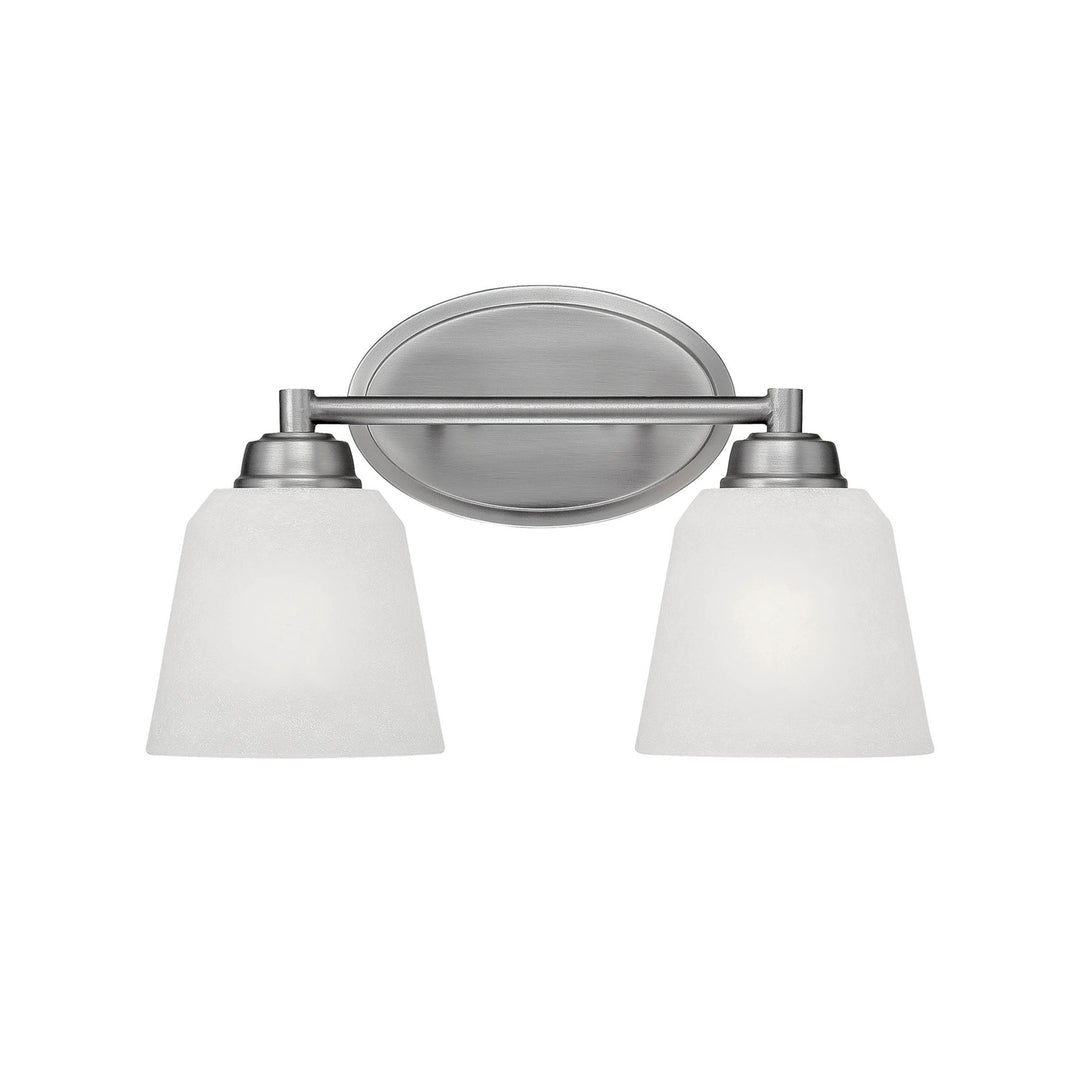 Millennium Franklin 3222-BPW Bath Vanity Light 14 in. wide - Brushed Pewter