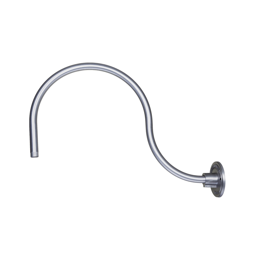 Millennium Lighting RGN24-AL R Series Goose Neck Utility Light Pewter, Nickel, Silver