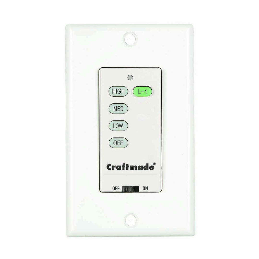 Craftmade Lighting UCI-WALL  Universal Intelligent Controls Fan White