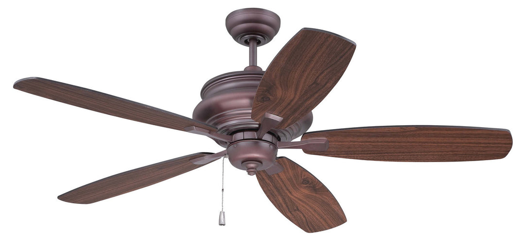 Craftmade Yorktown YOR52OB5 Ceiling Fan 52 - Oiled Bronze, Walnut/Oiled Bronze/