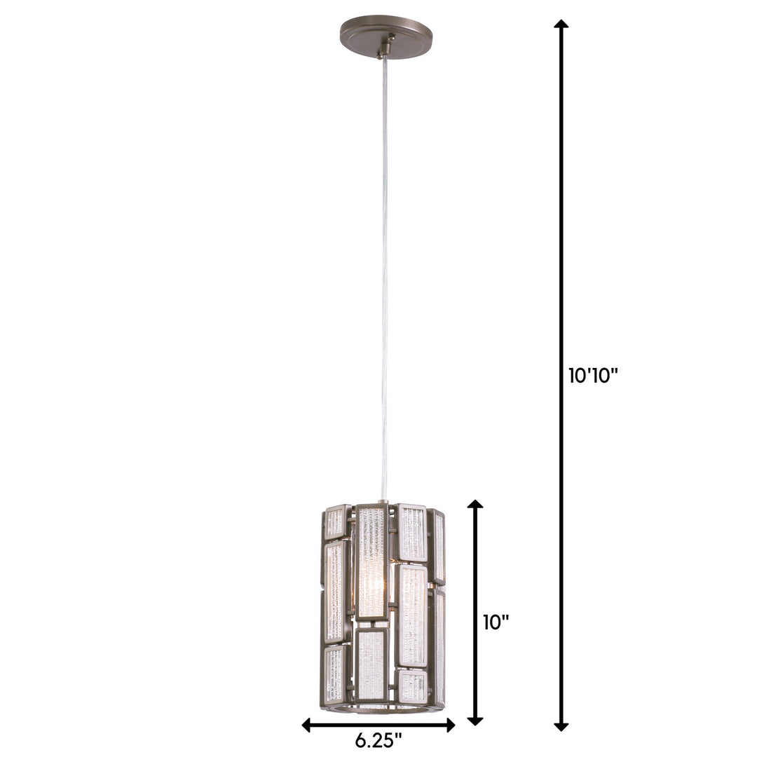 Varaluz Harlowe 255M01NB Pendant Light - New Bronze