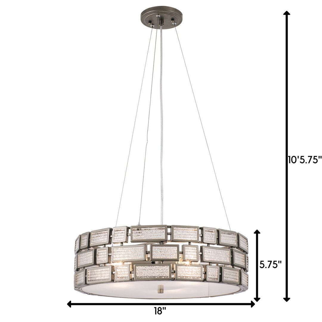 Varaluz Harlowe 255P04NB Pendant Light - New Bronze