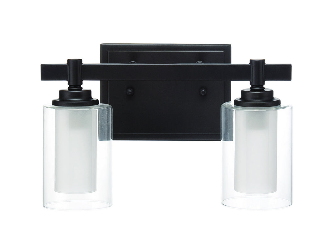 Craftmade Celeste 16712ESP2 Bath Vanity Light 12 in. wide - Espresso