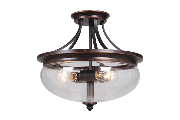 Craftmade Stafford 38753-AGTB Ceiling Light - Aged Bronze/Textured Black