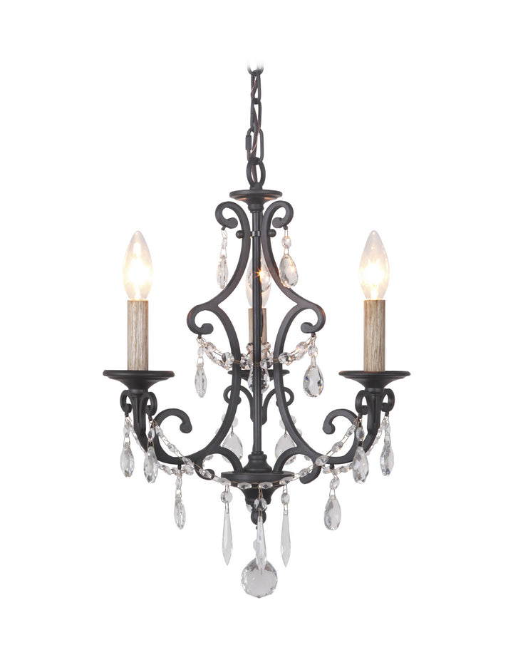 Craftmade Bentley 38923-MBK Chandelier Light - Matte Black