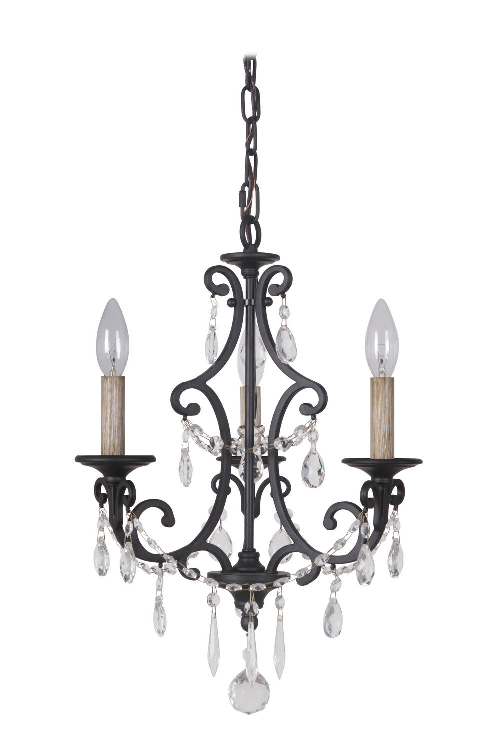 Craftmade Bentley 38923-MBK Chandelier Light - Matte Black