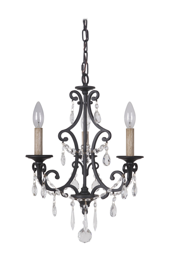 Craftmade Bentley 38923-MBK Chandelier Light - Matte Black