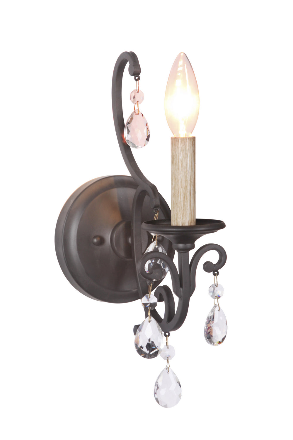 Craftmade Bentley 38961-MBK Wall Sconce Light - Matte Black