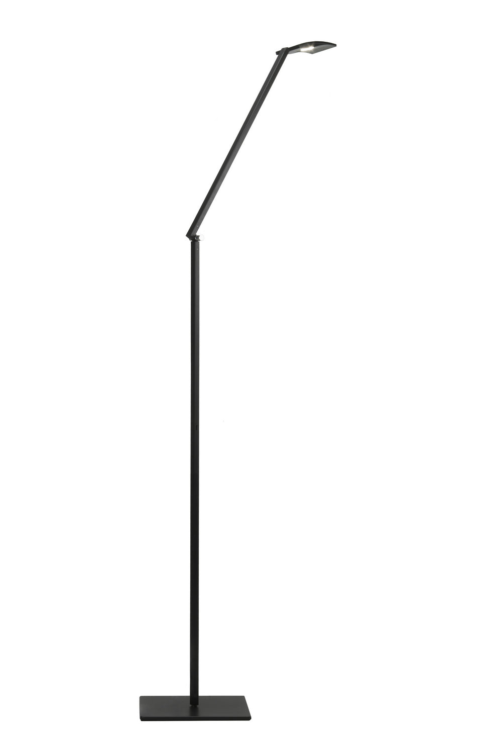 Koncept Lighting AR2001-MBK-FLR Modern Mosso Lamp Metallic Black