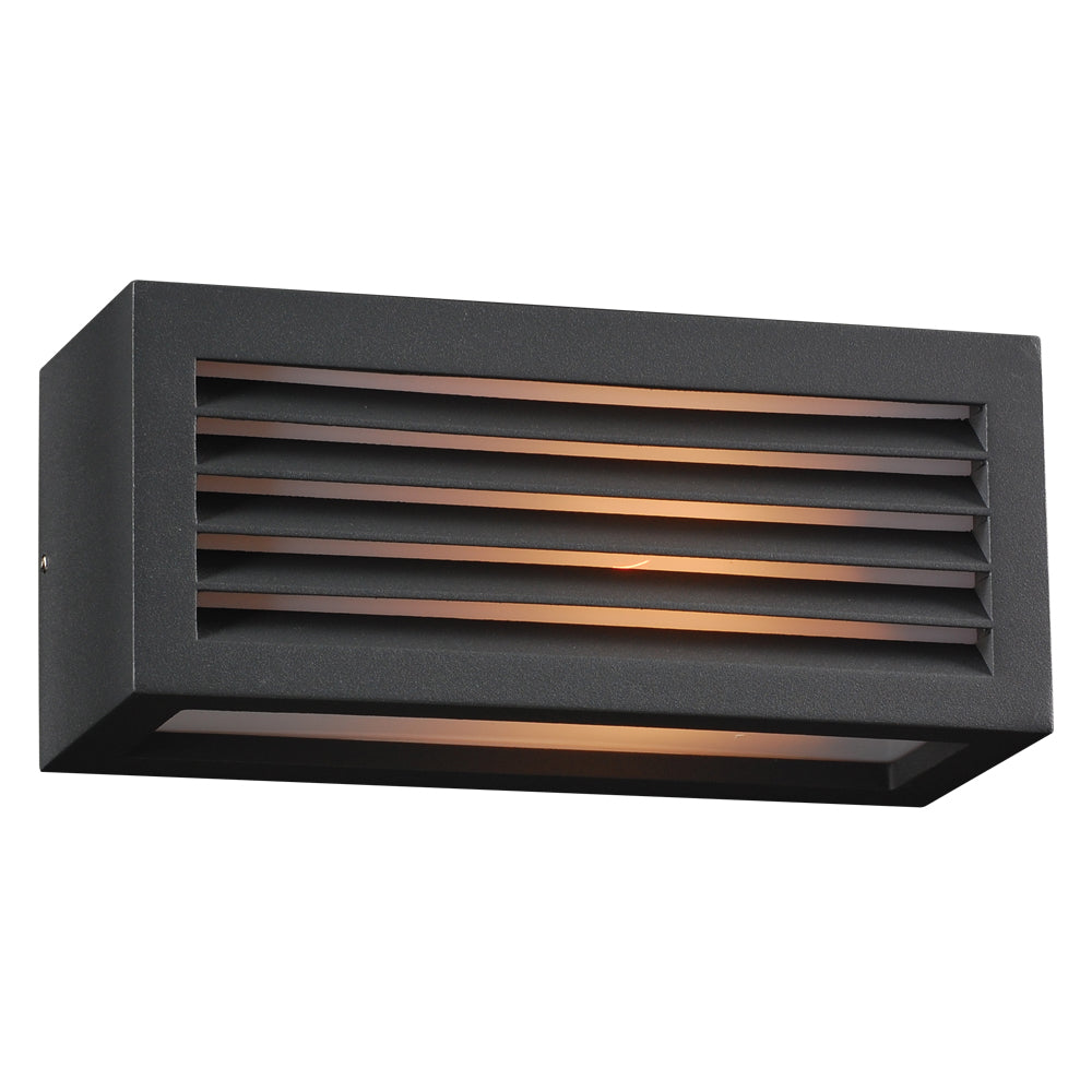 Plc Lighting 2242 BZ Madrid One Light Outdoor Fixture Outdoor Bronze / Dark