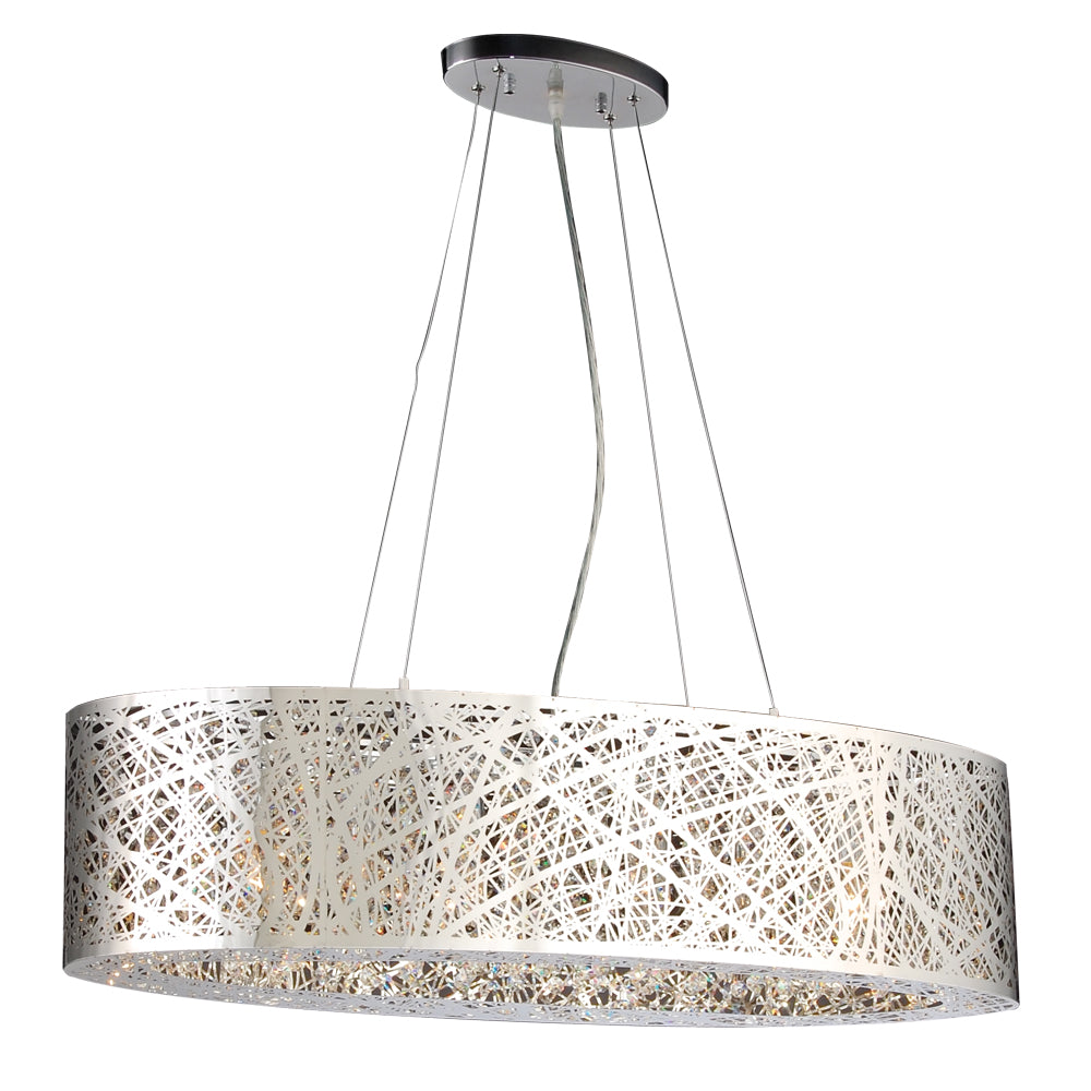 PLC Nest 77749 PC Pendant Light - Polished Chrome