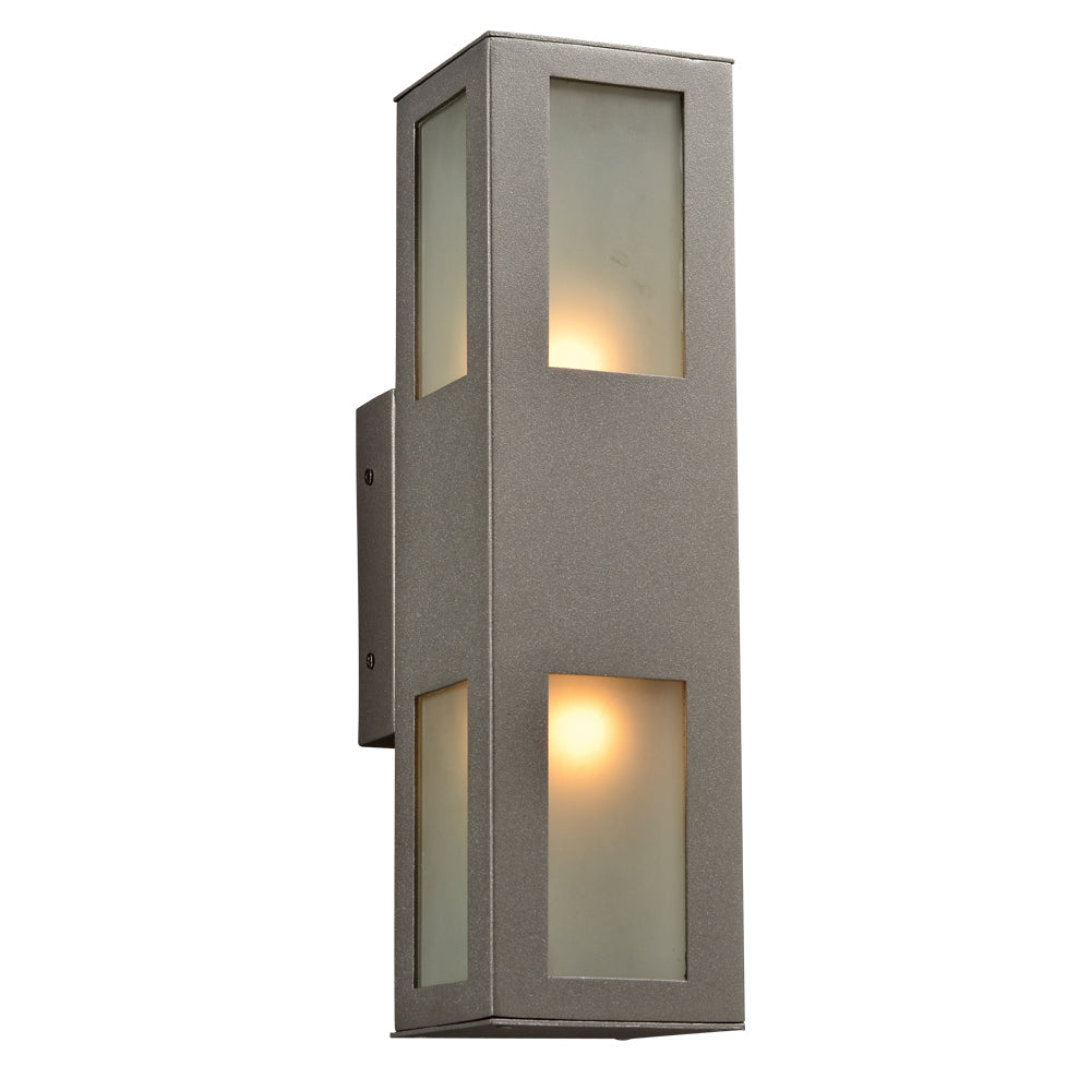 Plc Lighting 8041 BZ Tessa Two Light Outdoor Fixture Outdoor Bronze / Dark