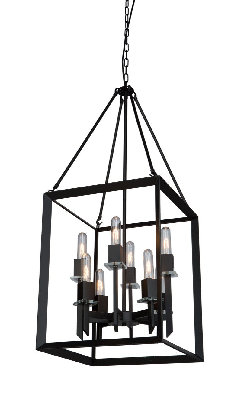 Artcraft Vineyard AC10068 Chandelier Light - Matte Black