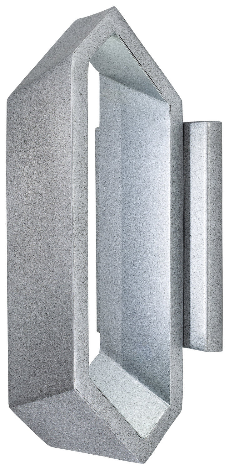 George Kovacs Lighting P1204-295-L Pitch Led Wall Sconce Outdoor Pewter, Nickel, Silver