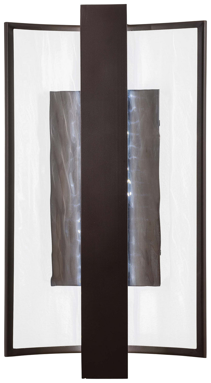 George Kovacs Lighting P1207-615B-L Sidelight Led Wall Sconce Outdoor Bronze / Dark