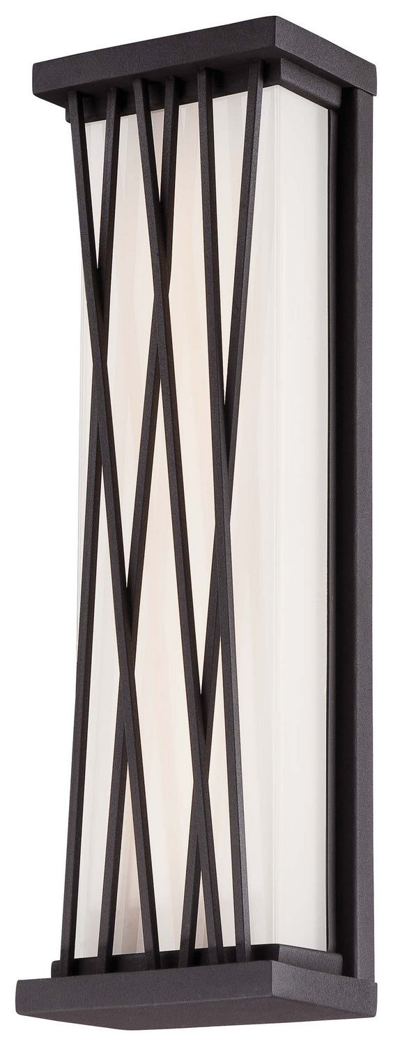 George Kovacs Lighting P1209-615C-L Hedge Led Pocket Lantern Outdoor Bronze / Dark