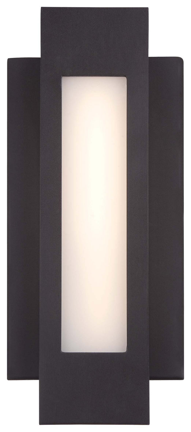 George Kovacs Lighting P1230-286-L Insert Led Wall Sconce Outdoor Bronze / Dark