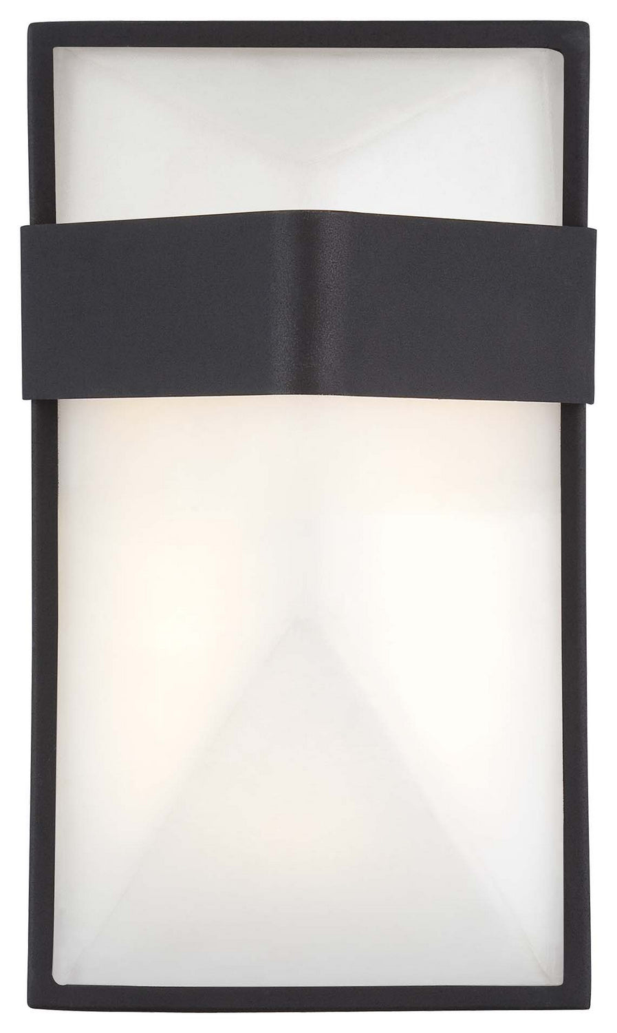 George Kovacs Lighting P1236-066-L Wedge Led Pocket Lantern Outdoor Black