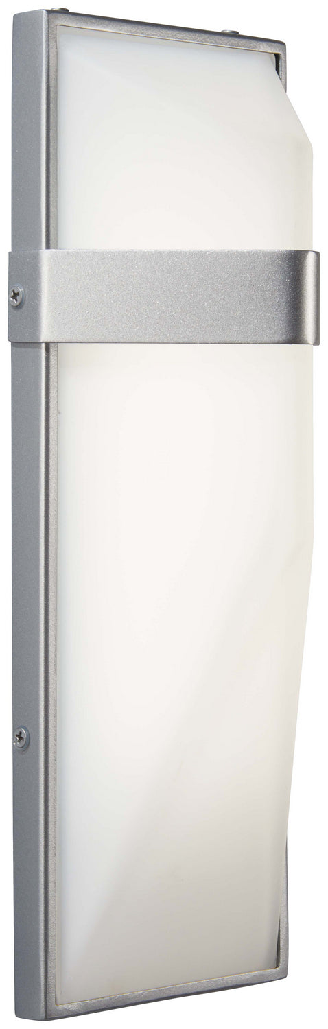 George Kovacs Lighting P1237-566-L Wedge Led Pocket Lantern Outdoor Pewter, Nickel, Silver