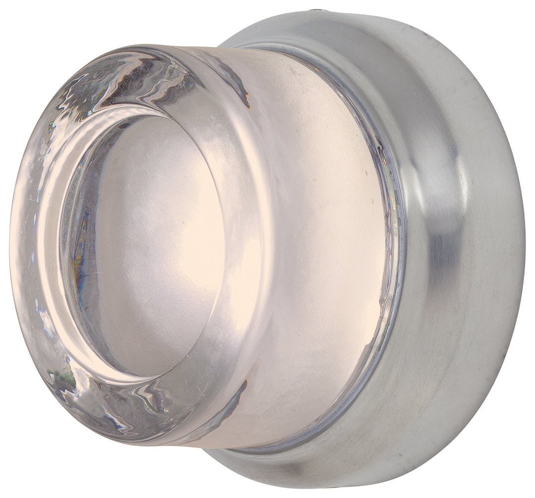 George Kovacs Lighting P1240-A144-L Comet Led Wall Sconce/ Flush Mount Outdoor Pewter, Nickel, Silver