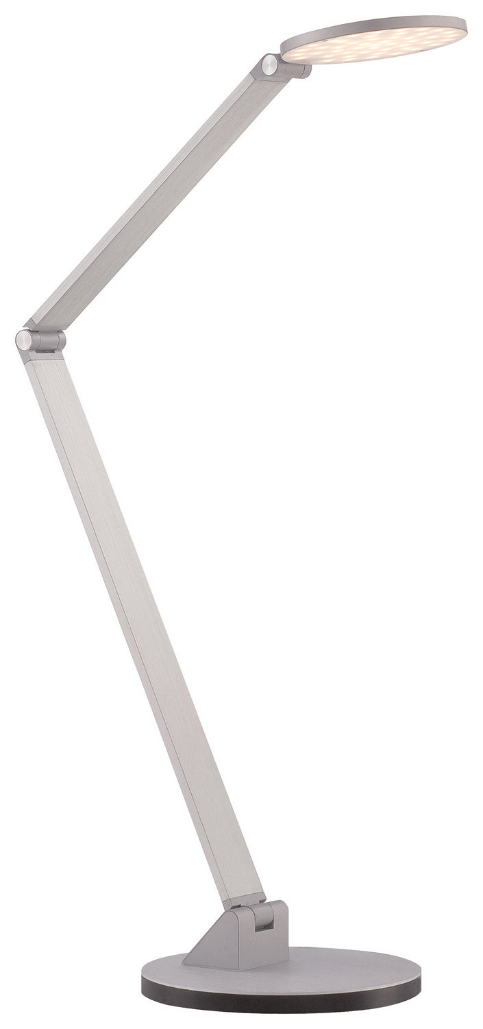 George Kovacs Lighting P305-1-654-L George`S Reading Room Led Table Lamp Lamp Pewter, Nickel, Silver