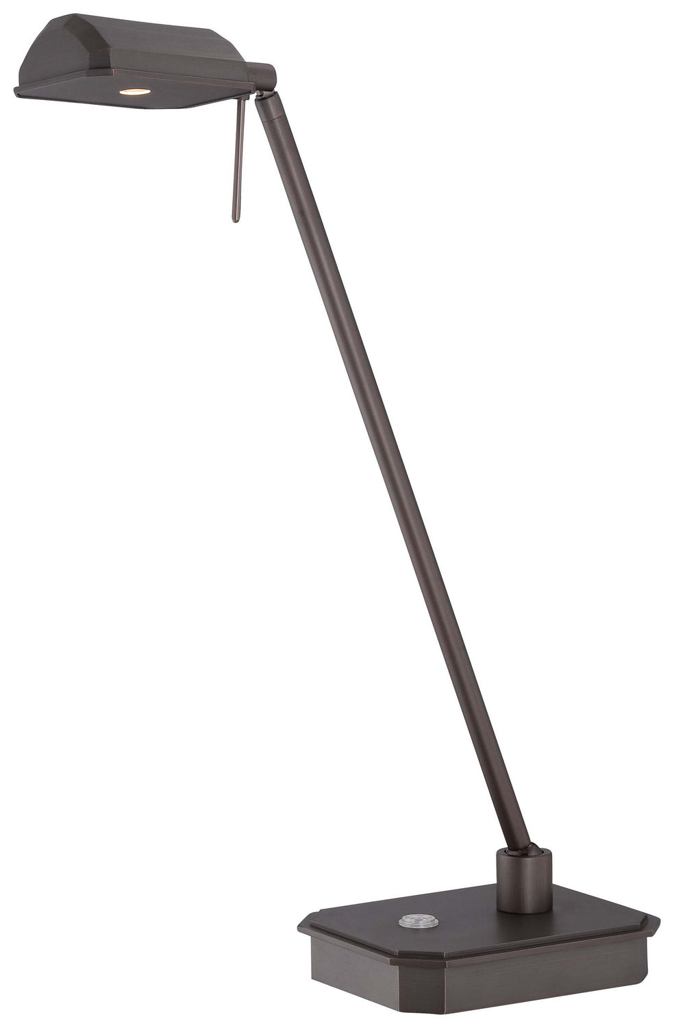 George Kovacs Lighting P4346-647 George's Reading Room Led Table Lamp Lamp Bronze / Dark