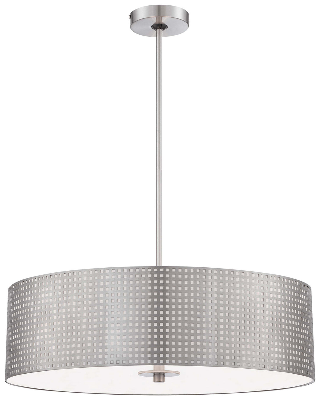 George Kovacs Grid P5745-084 Pendant Light - Brushed Nickel