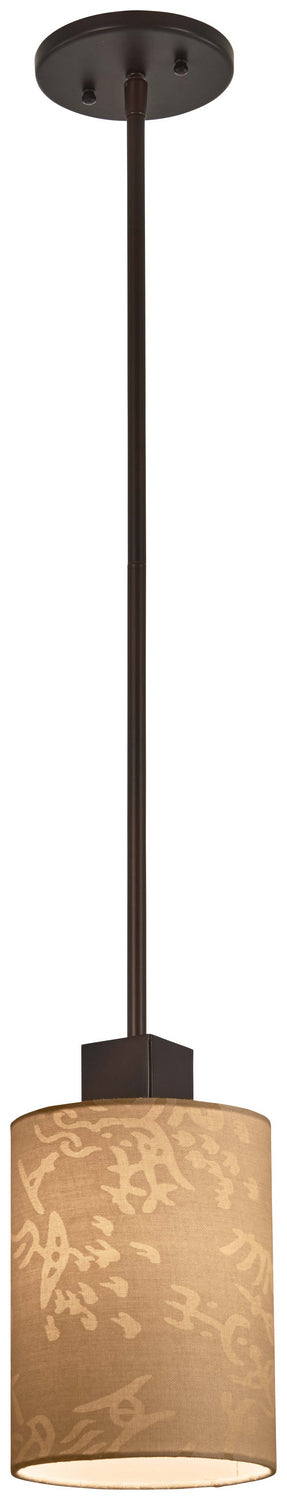 George Kovacs Kimono P8080-615 Pendant Light - Antique Dorian Bronze