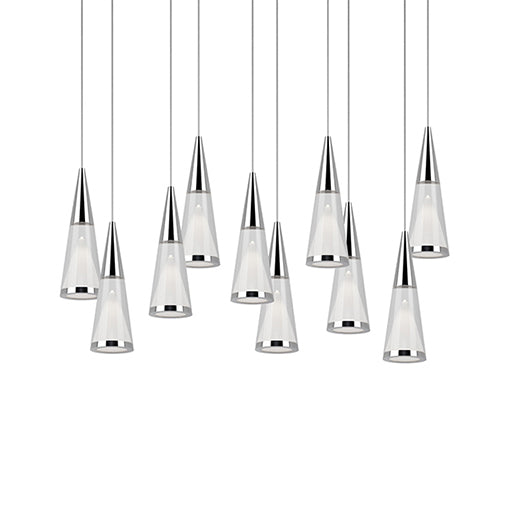 Kuzco Pendants 402410CH-LED Pendant Light - Chrome