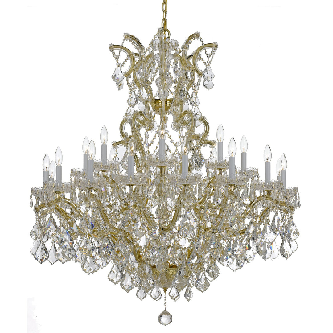 Crystorama Maria Theresa 4424-GD-CL-MWP Chandelier Light - Gold