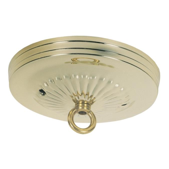 Westinghouse Lighting 7005200  Canopy Kit Home Decor Brass-Plated