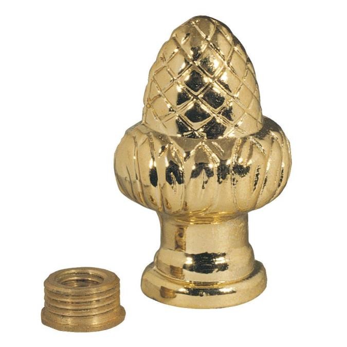 Westinghouse Lighting 7013300  Knob Finial Home Decor Brass-Plated