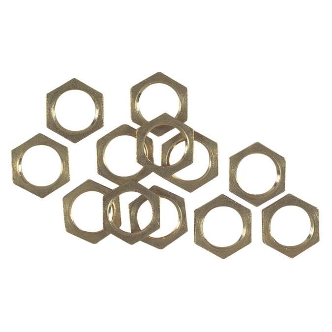 Westinghouse Lighting 7017200  Hex Nuts Home Decor Solid Brass