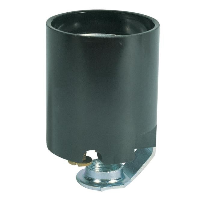 Westinghouse Lighting 7040700  Keyless Phenolic Socket Home Decor Black