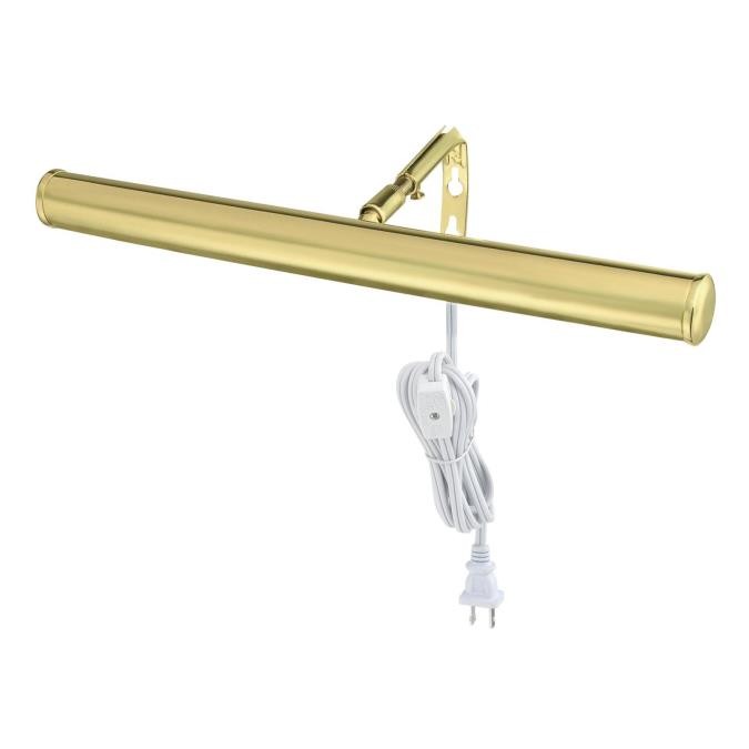 Westinghouse Lighting 7505100  Slimline Picture Light Home Decor Polished Brass