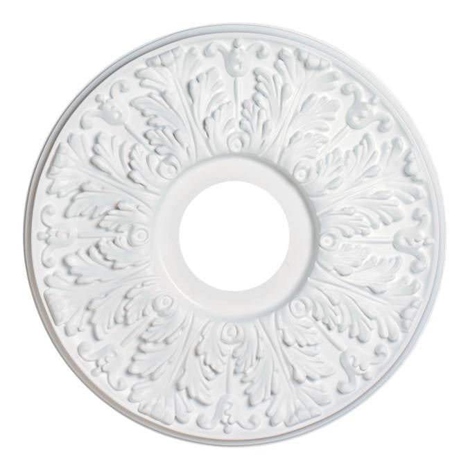 Westinghouse Lighting 7702800  Ceiling Medallion Home Decor White