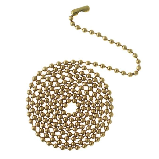Westinghouse Lighting 7705000  Beaded Chain With Connector Home Decor Solid Brass