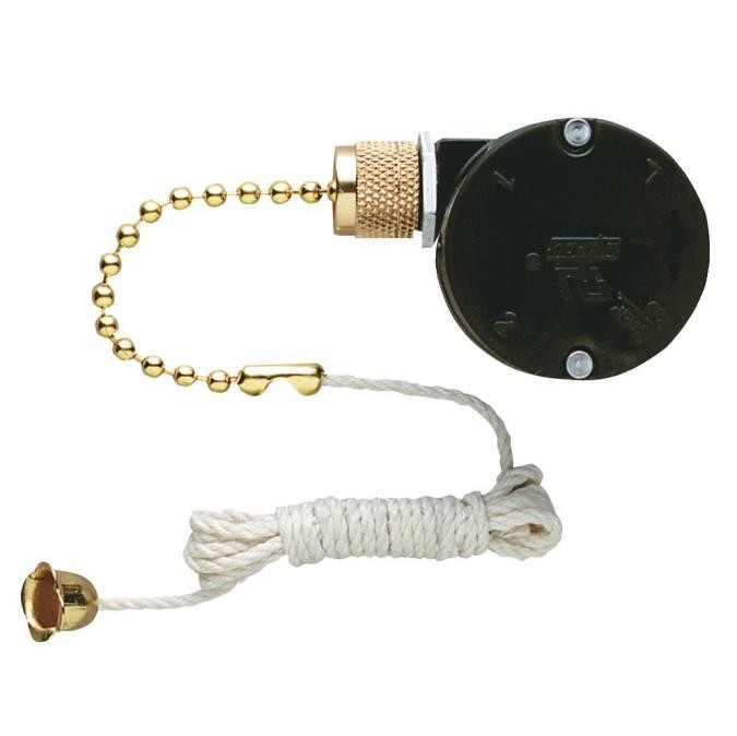 Westinghouse Lighting 7707500  Fan Switch Fan Polished Brass