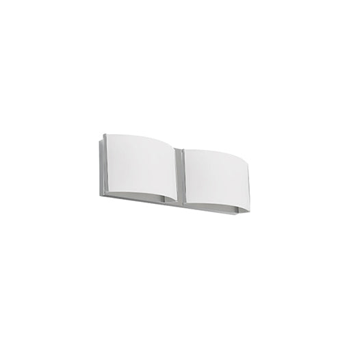 Kuzco Bathroom Fixtures 701062BN-LED Bath Vanity Light 15 in. wide - Brushed Nickel