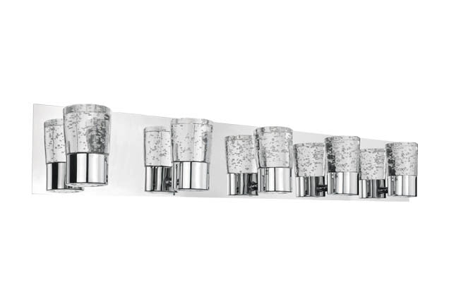 Kuzco Bathroom Fixtures 701135CH-LED Bath Vanity Light - Chrome