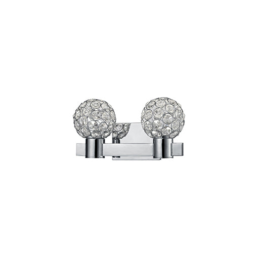Kuzco Bathroom Fixtures 770002CH-LED Bath Vanity Light 15 in. wide - Chrome