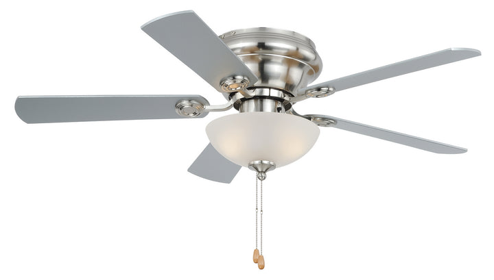 Vaxcel Expo F0023 Ceiling Fan - Satin Nickel, Maple-Silver/