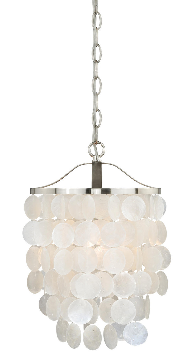 Vaxcel Elsa P0138 Pendant Light - Satin Nickel