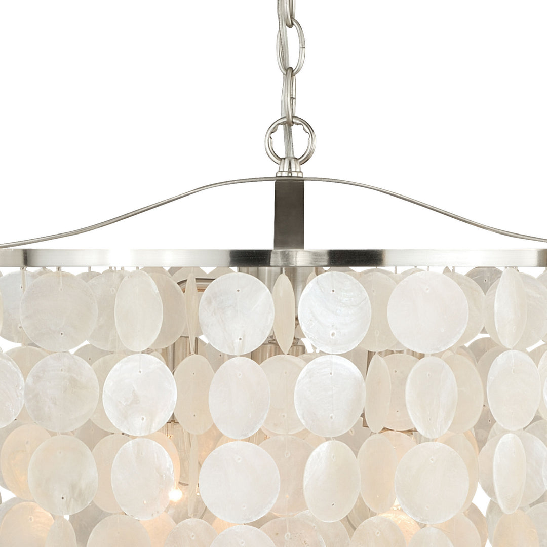 Vaxcel Elsa P0139 Pendant Light - Satin Nickel