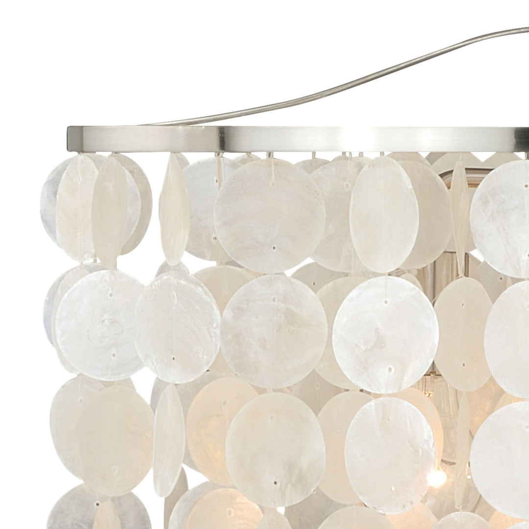 Vaxcel Elsa P0139 Pendant Light - Satin Nickel