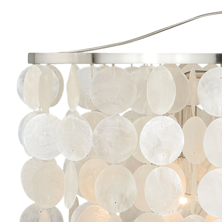 Vaxcel Elsa P0139 Pendant Light - Satin Nickel