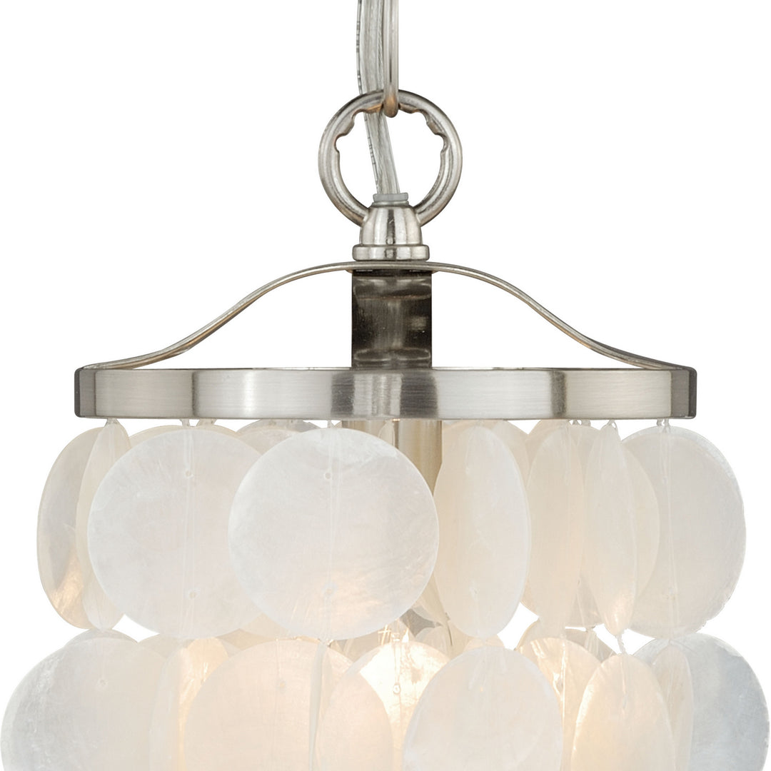 Vaxcel Elsa P0141 Pendant Light - Satin Nickel