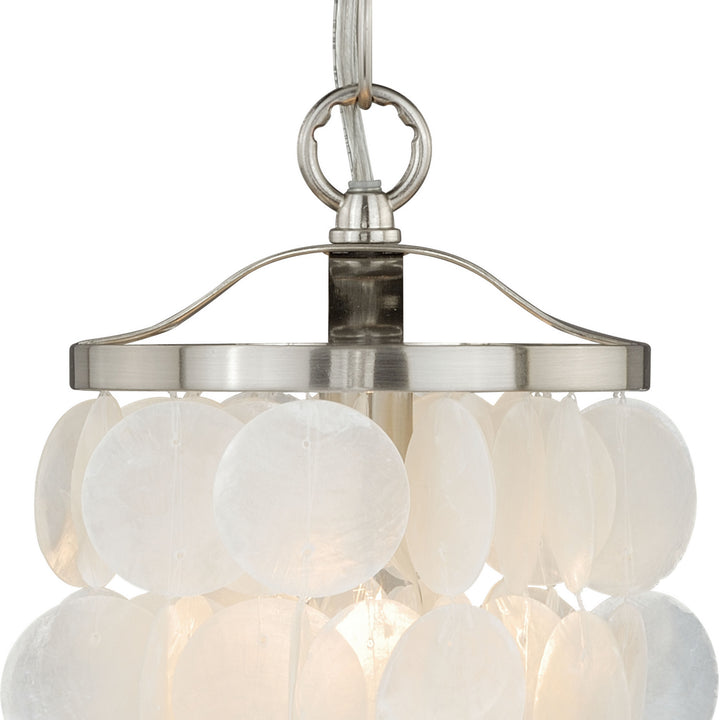 Vaxcel Elsa P0141 Pendant Light - Satin Nickel