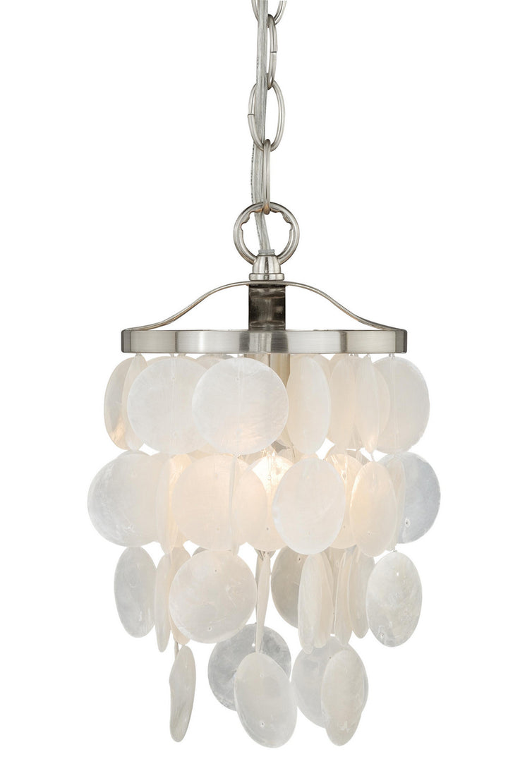 Vaxcel Elsa P0141 Pendant Light - Satin Nickel
