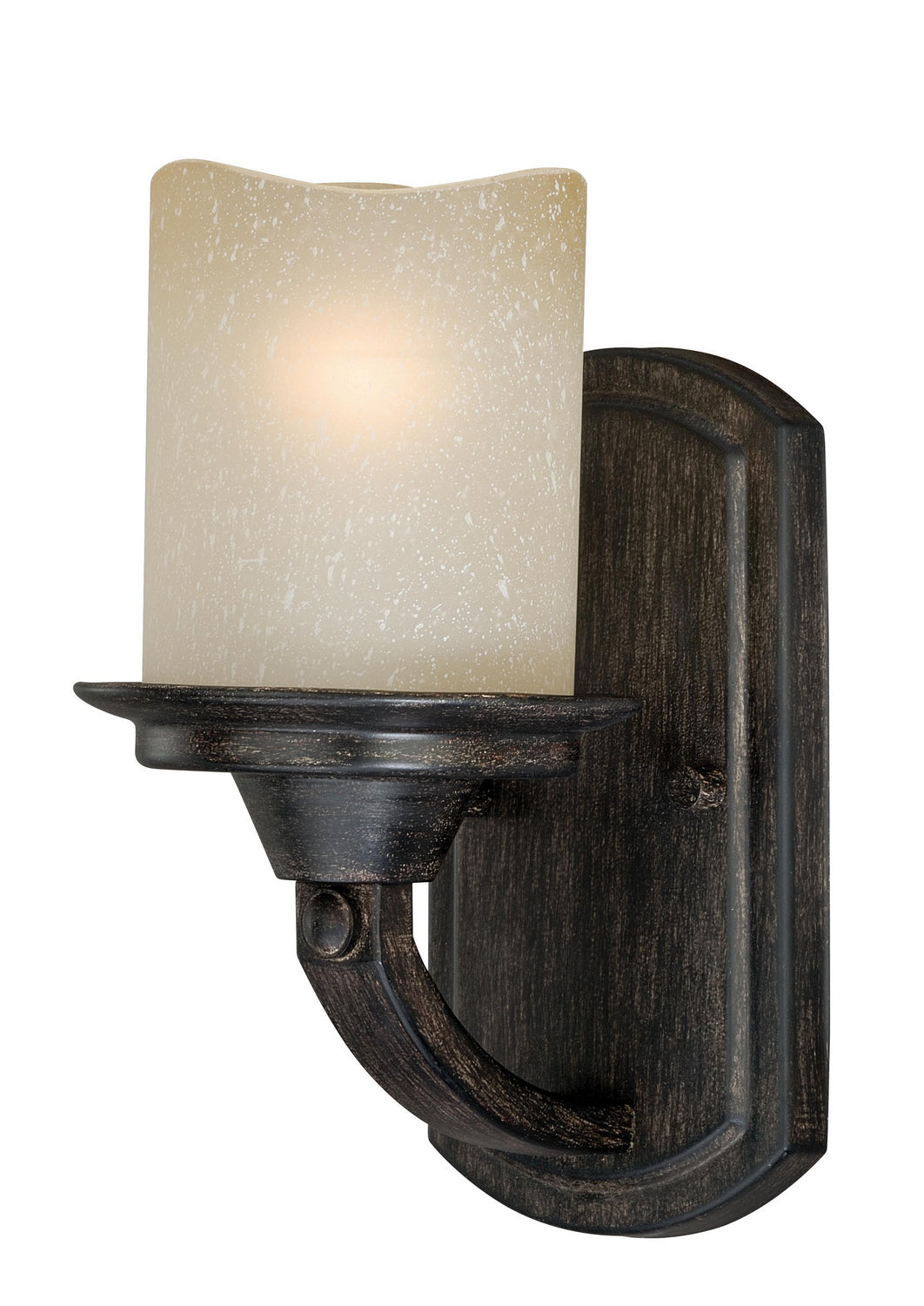 Vaxcel Halifax W0146 Wall Light - Black Walnut